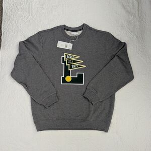 Lacoste Men's Charcoal Sweatshirt with Logo